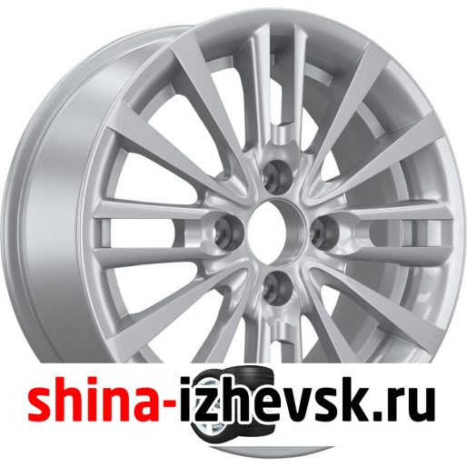 Колесный диск КиК Модена-оригинал 6xR15 4×100 ET50 DIA60.1 насыщенный темно-серебристый цвет в Ижевске